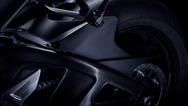 Cava da roda traseira da CBR1000RR-R Fireblade Carbon Edition