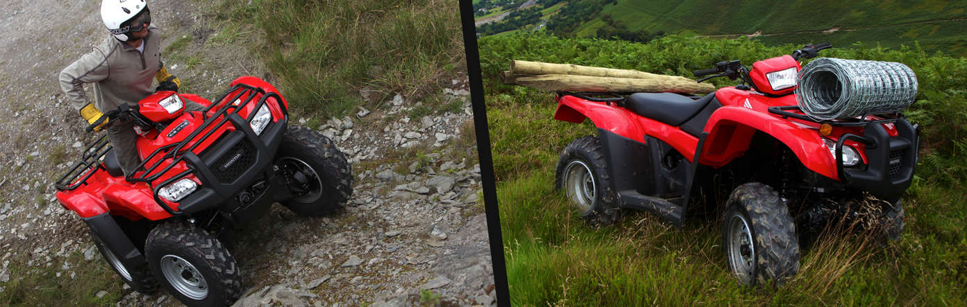 Left: Foreman being used by model. Right: Foreman, field location.