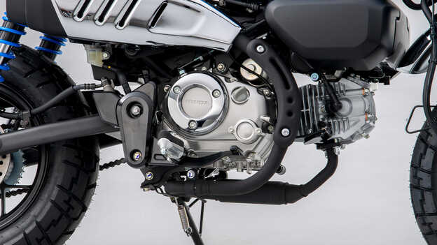 Monkey com eficiente motor e caixa de 5 velocidades