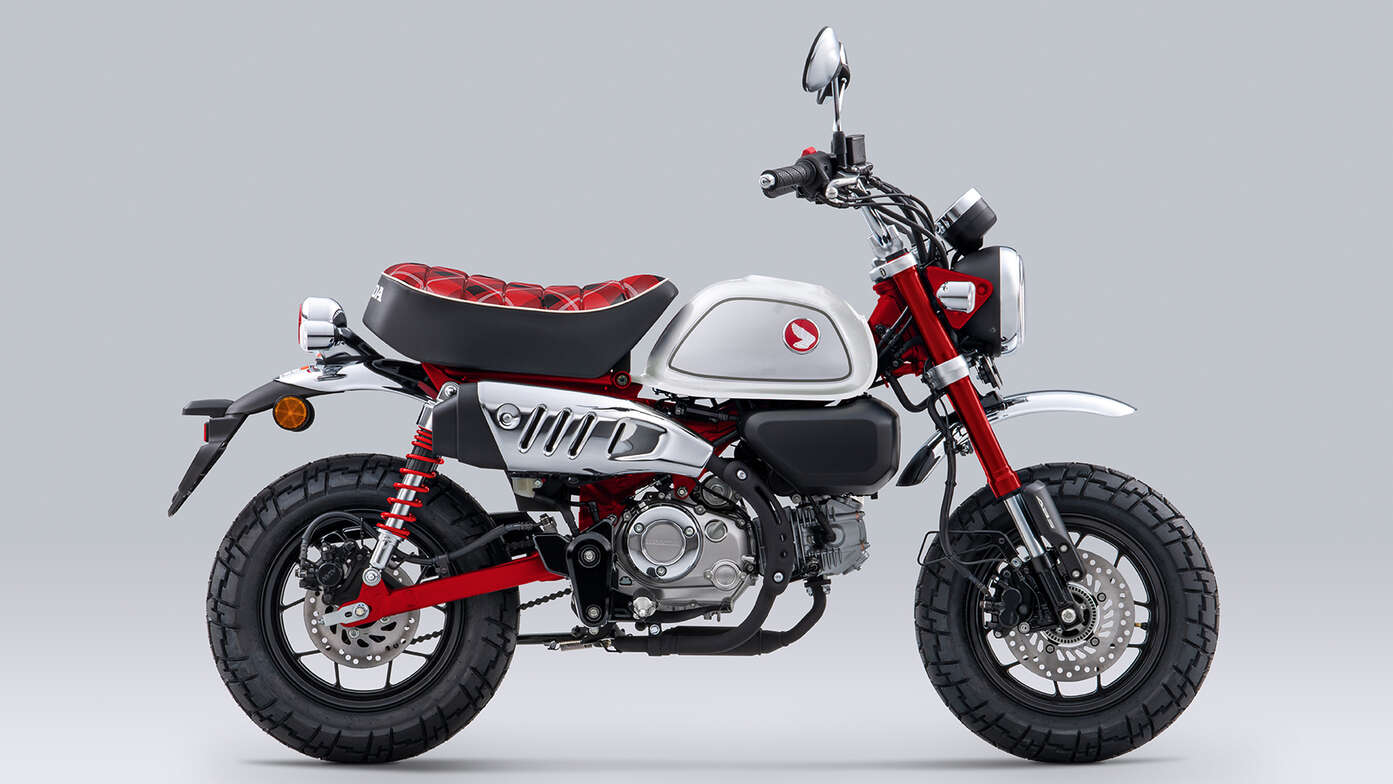 Honda - Monkey - Estilo "funky", cor ainda mais "funky"