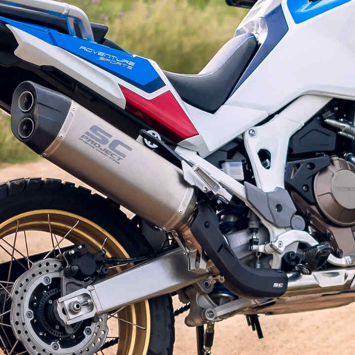 Silenciador da Africa Twin