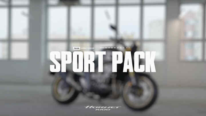 Pack Sport 2025 da CB1000 Hornet e da CB1000 Hornet SP