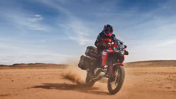 Honda CRF1100L Africa Twin em todo-o-terreno