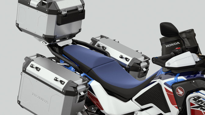 Malas laterais em alumínio da Honda Africa Twin Adventure Sports