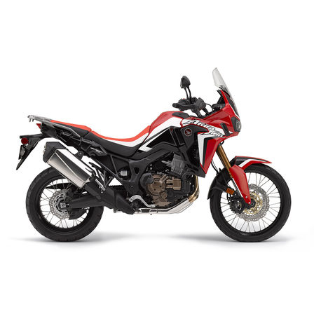 Vista lateral da CRF1000L Africa twin.