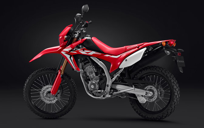 CRF250L lado esquerdo