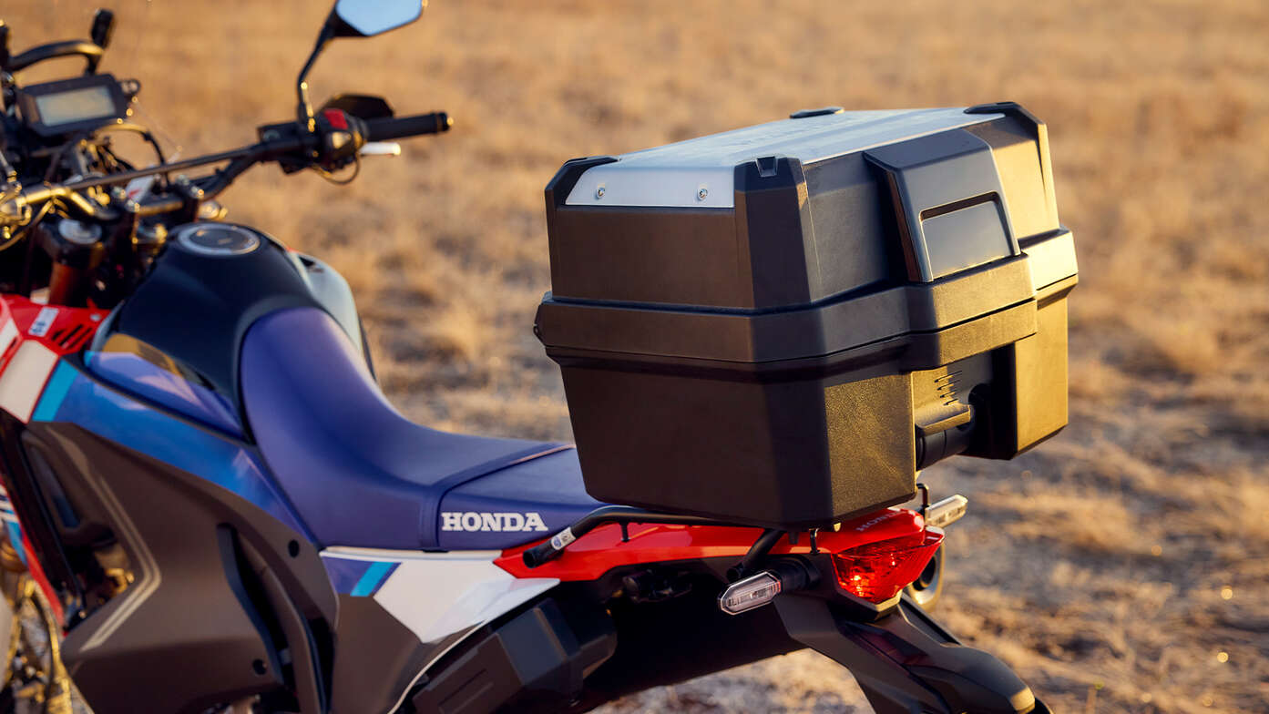 Kit de mala traseira de 38 litros da CRF300L