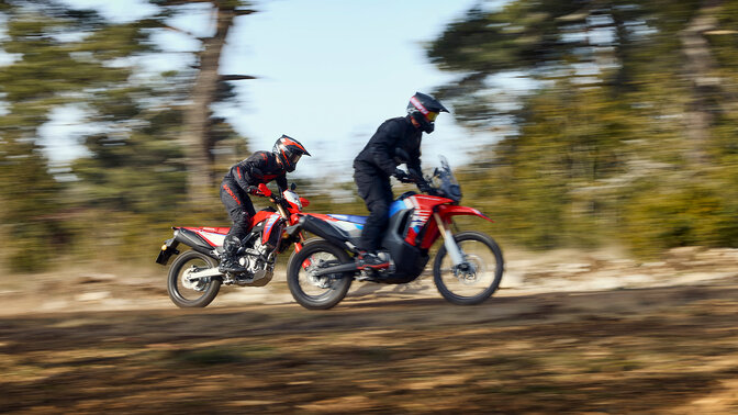 Moto Honda CRF300L e CRF300 Rally.