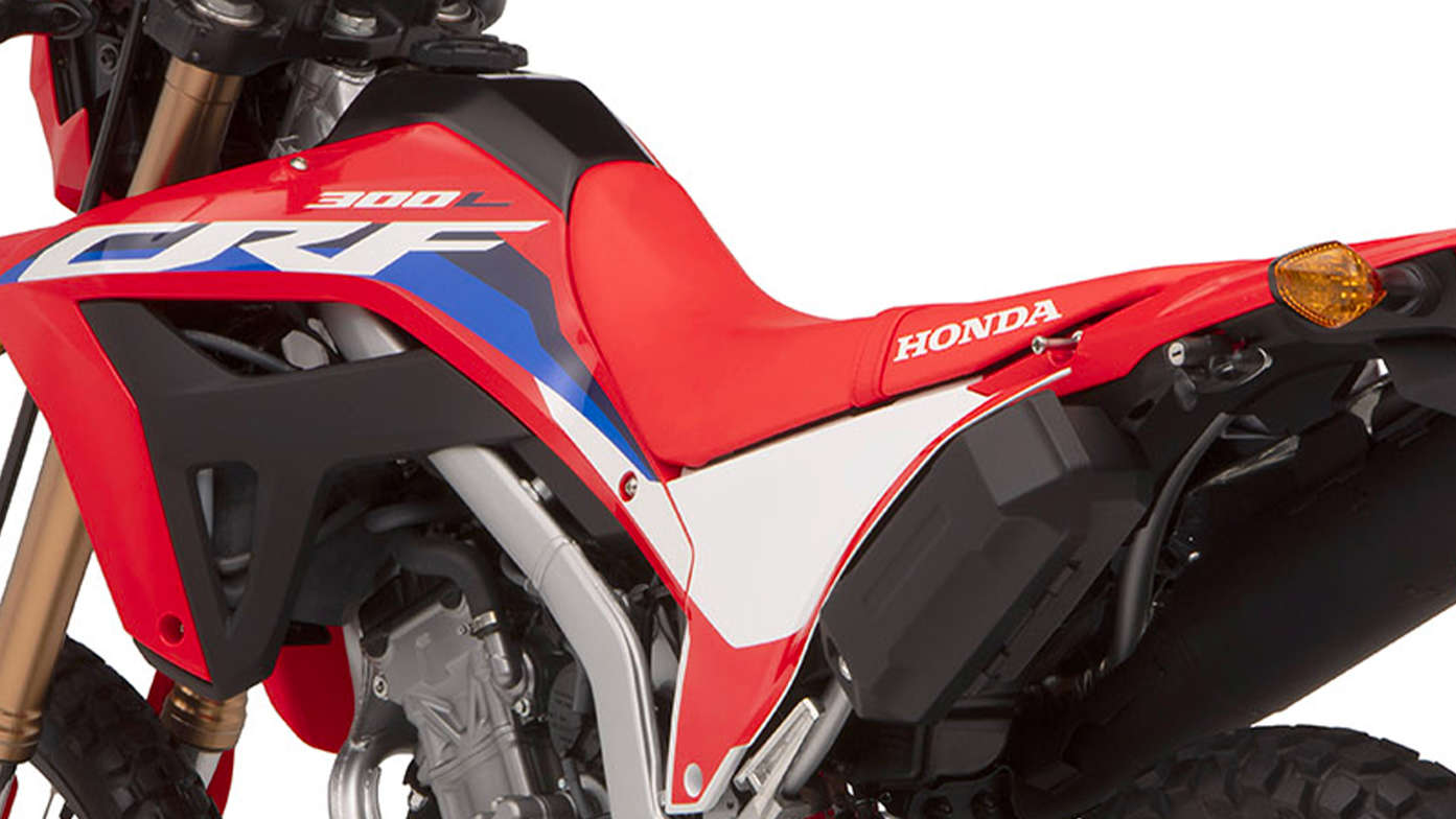 Honda CRF300L Chassis elegante e leve