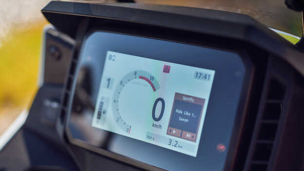 Ecrã TFT da Honda NX500