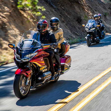 Honda GL1800 Goldwing condutor