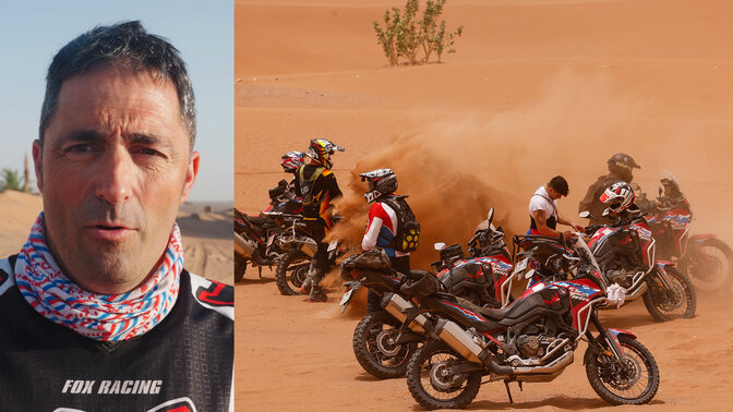 Oscar Salguero - Piloto da Honda Adventure Roads