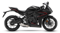 CBR650R E-Clutch 2024 Matte Gunpowder Black Metallic (NH-436)