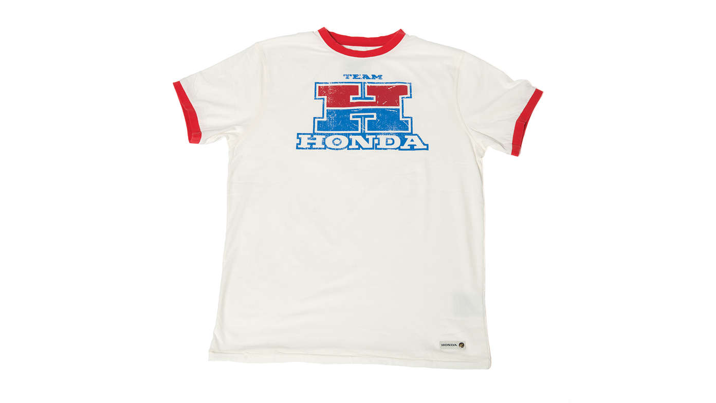 T-shirt Equipa Honda branca