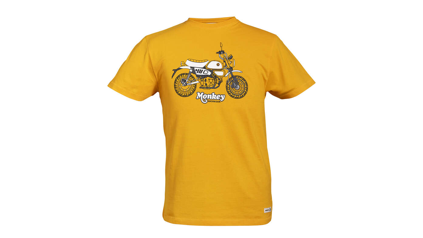 T-shirt Monkey da coleção Legendary Honda 2024