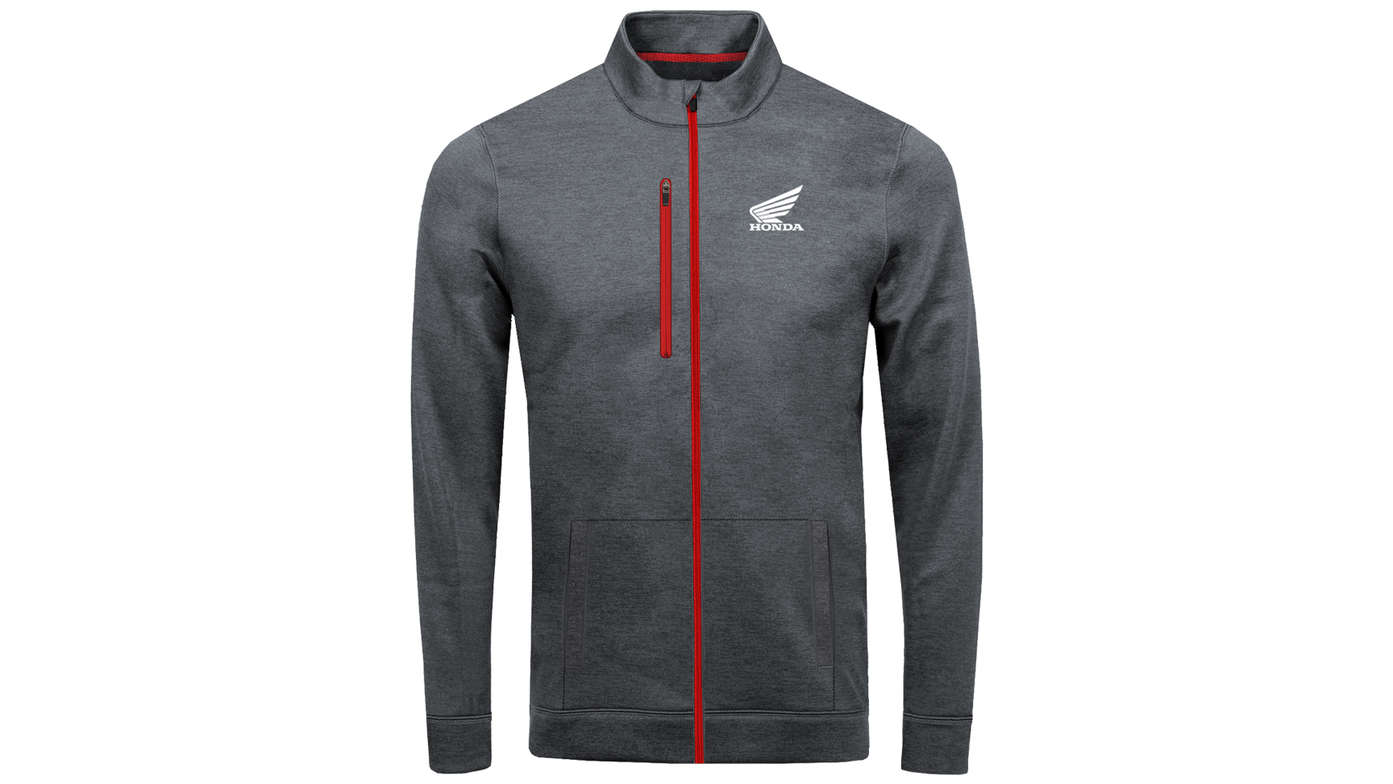 Sweatshirt com fecho tático Honda. 