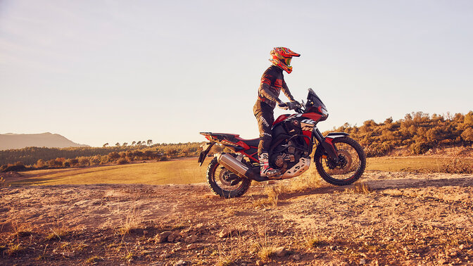 Honda CRF1100L Africa Twin em todo-o-terreno