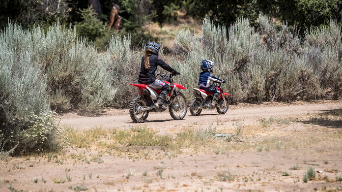 Honda CRF125F fora de estrada