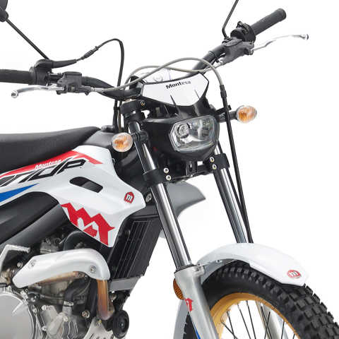 Montesa 4Ride, zoom da forquilha