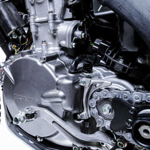 Zoom do motor da Montesa 4RIDE