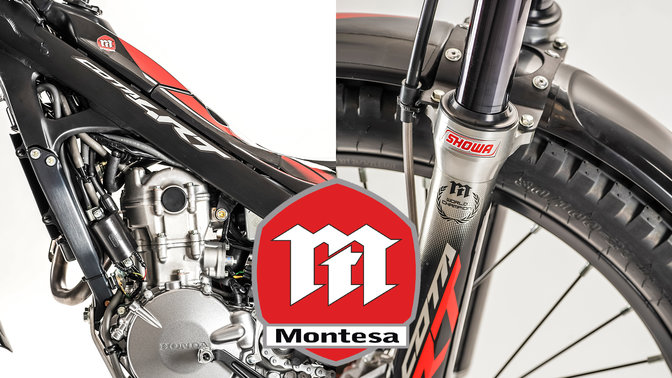 Honda Montesa Cota 4RT 260R com Kit de Competição.