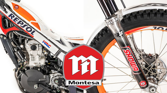 Kit de Competição da Honda Montesa Cota 4RT 301RR Race Replica.