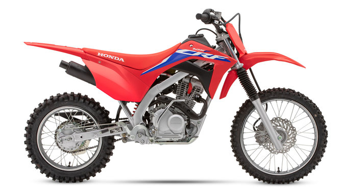 CRF125F condução mais aventureira