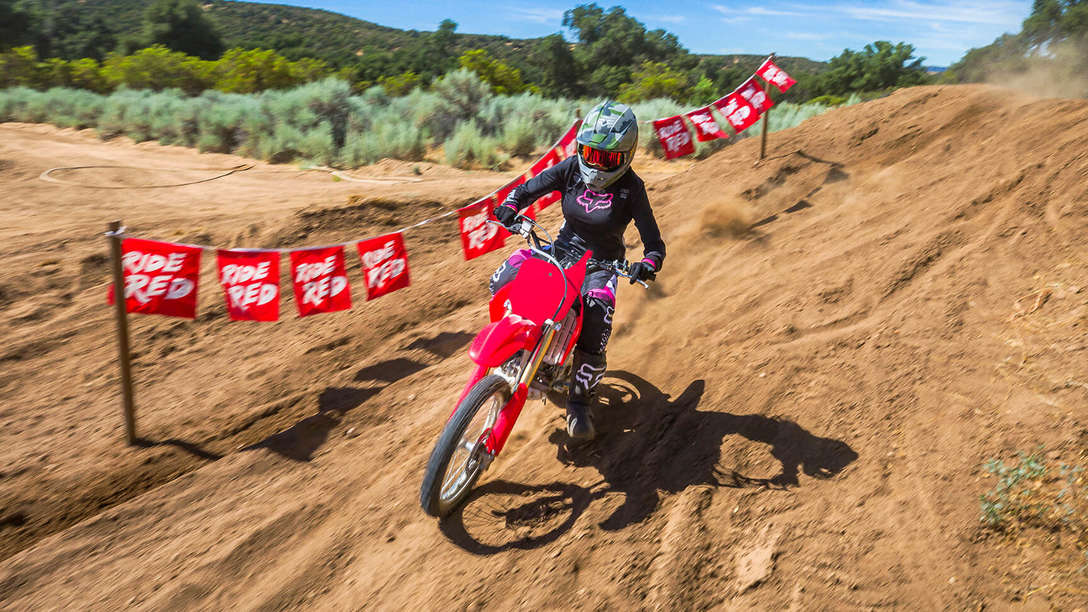 CRF150R A viagem prossegue