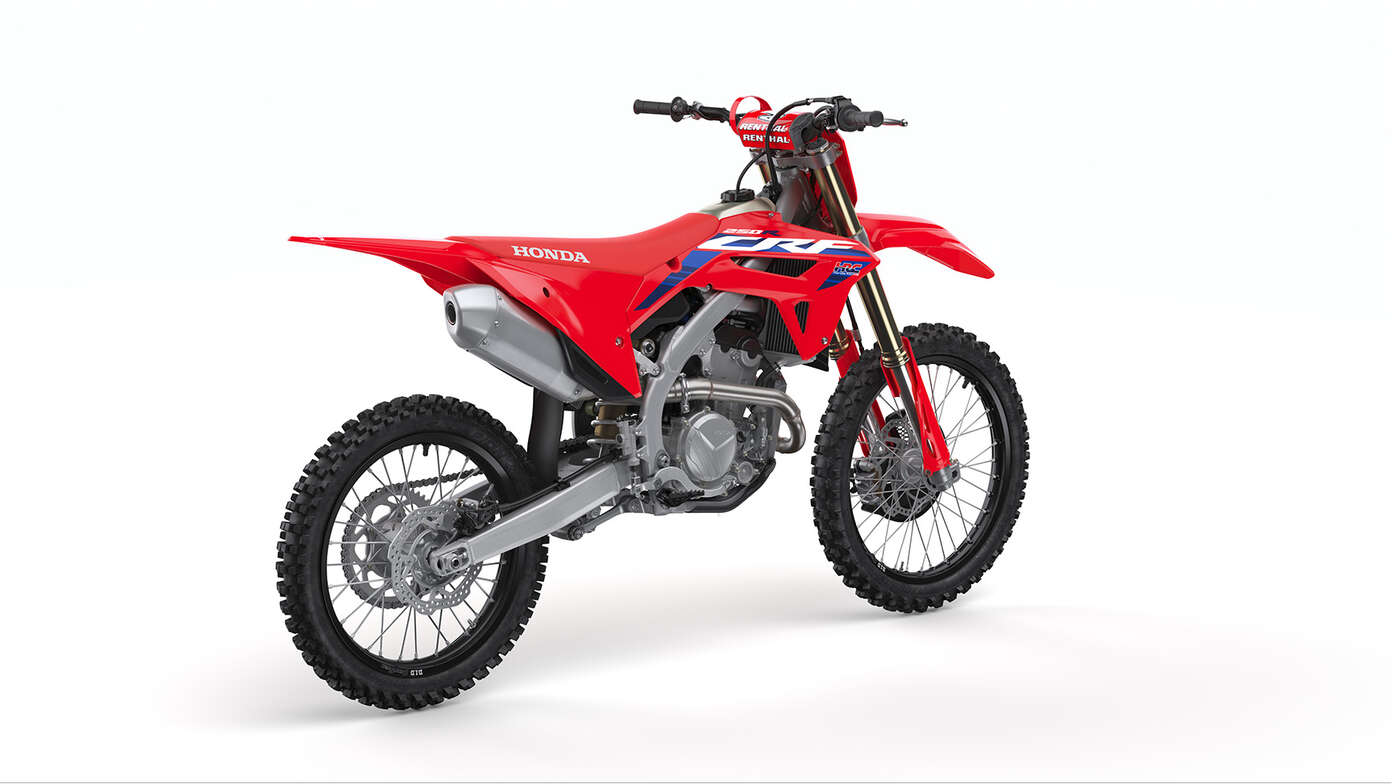 Honda - CRF250R - Chassis mais estreito e manutenção mais fácil