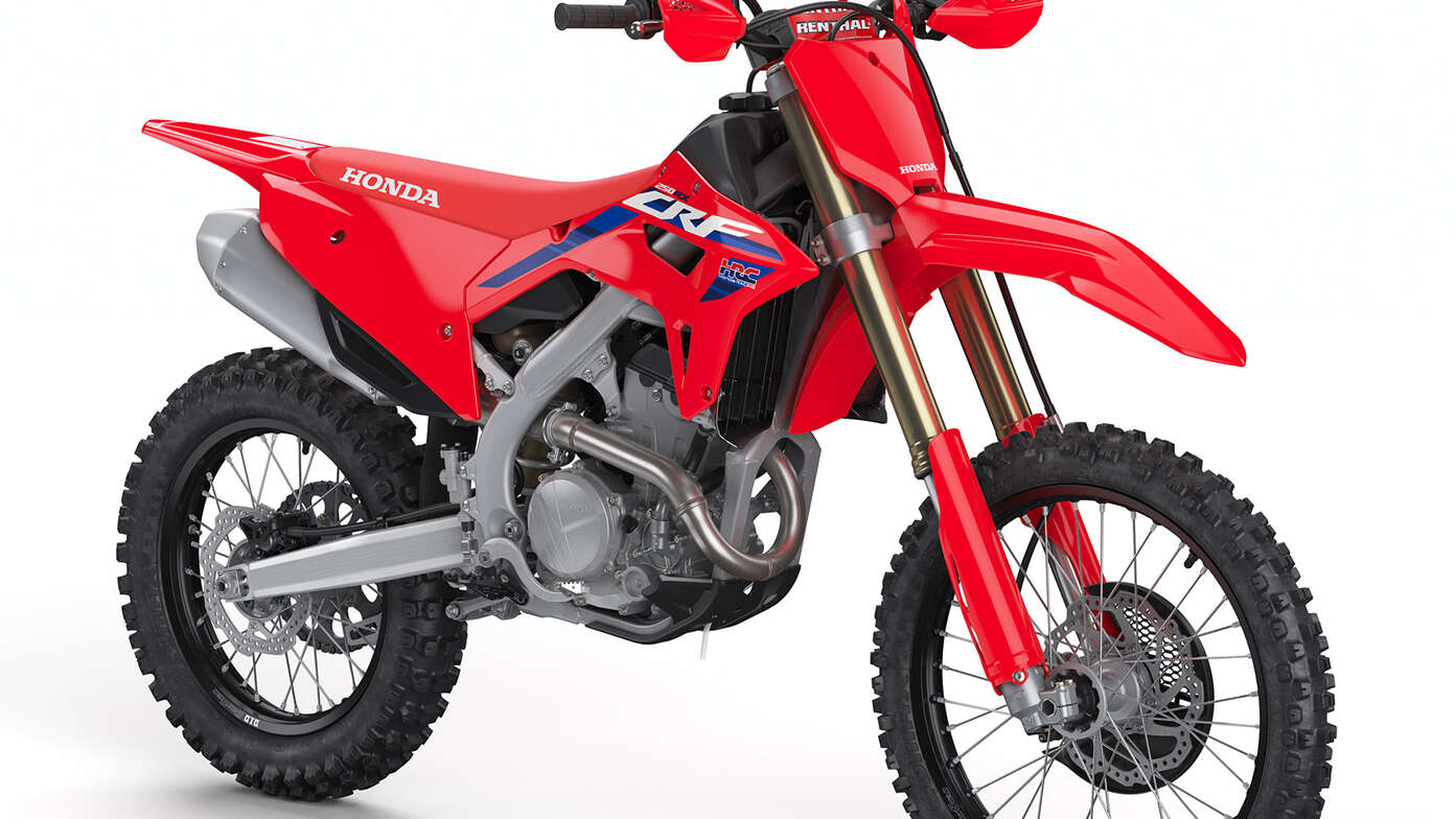 Honda CRF250RX Novas configurações de suspensão Showa