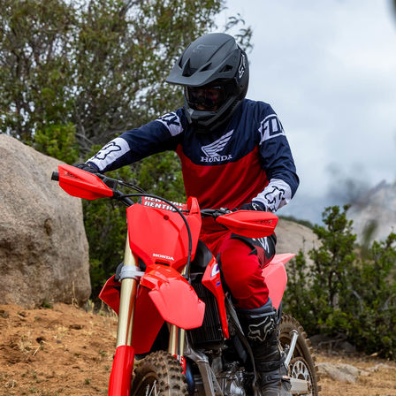 Honda CRF250RX: velocidade simplificada.