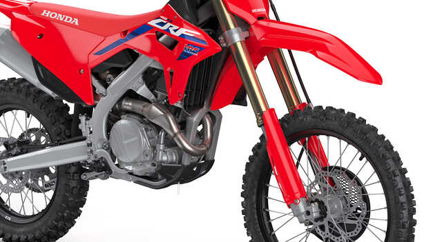 Honda CRF450RX Suspensão Showa.