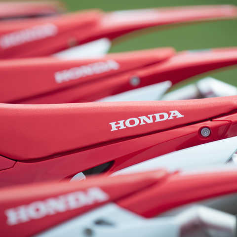 Uma sele&ccedil;&atilde;o de motos CRF.