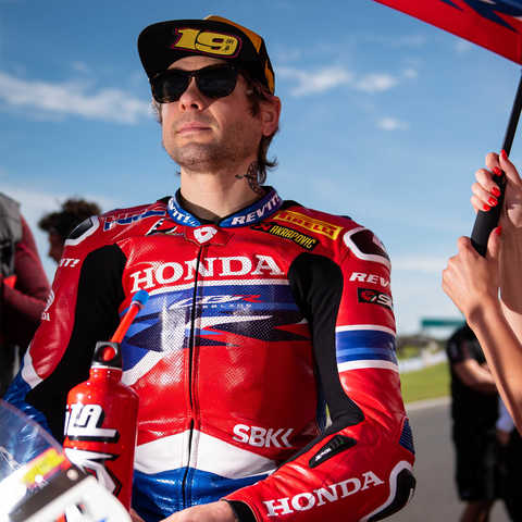 Alvaro Bautista, piloto Honda WSBK.