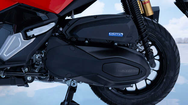 Grande plano da traseira da Honda ADV350.