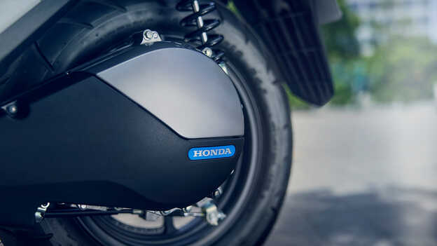 Grande plano da nova unidade E-Drive com motor lateral.