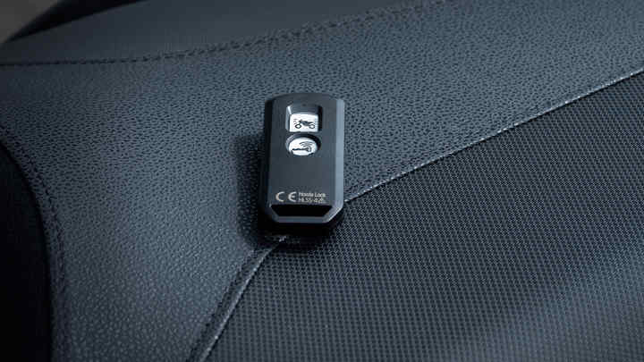 Forza 125, Funcionamento com chave Smart Key