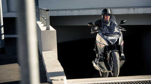 Plano geral da Integra a ser conduzida num túnel