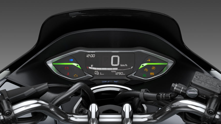 Honda PCX125 - Ecrã de instrumentos digital apelativo