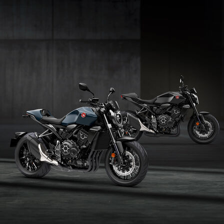 Honda CB1000R Black Edition e Mat Blue Jeans Metallic