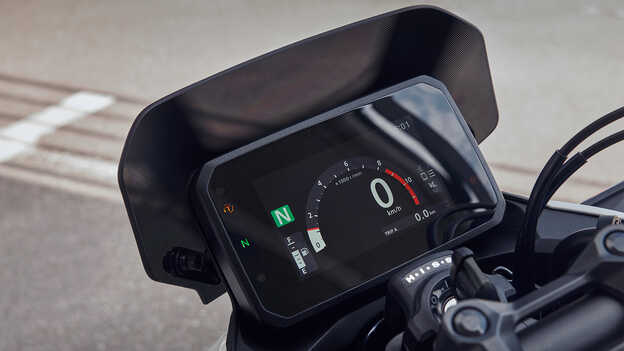 Ecrã TFT da Honda CB500 Hornet