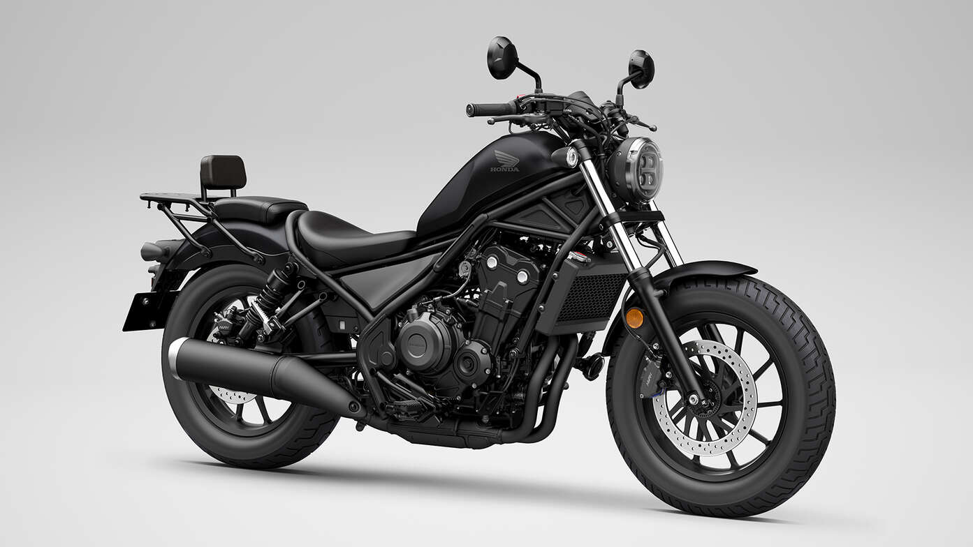 Honda CMX500 Rebel com Pack Comfort.