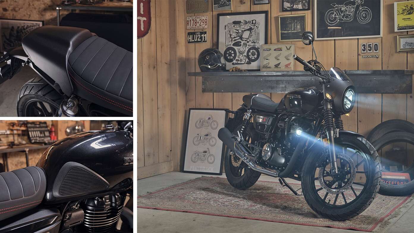 GB350S com acessórios do pack style
