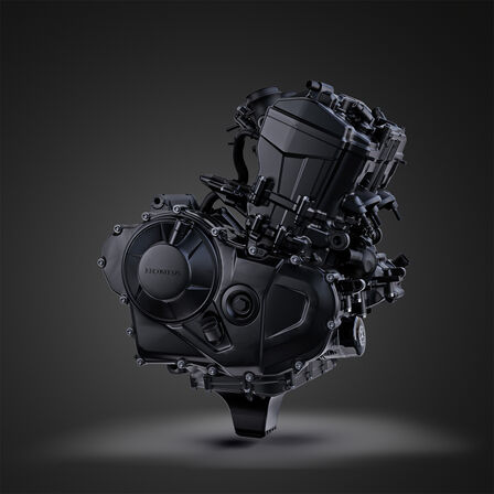 Imagem do motor da Honda Hornet Concept CGI