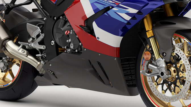Honda CBR1000RR-R Fireblade SP Carenagem Inferior em Carbono