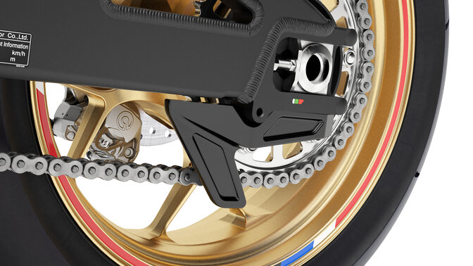 Honda CBR1000RR-R Fireblade SP Conjunto de Listas de Roda Tricolor