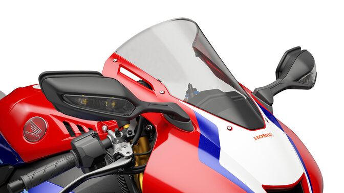 Honda CBR1000RR-R Fireblade SP Para-brisas Mais Alto Fumado