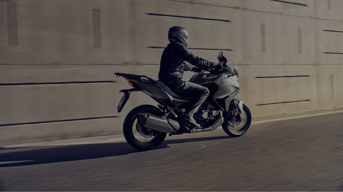 Honda NT1100 on location.
