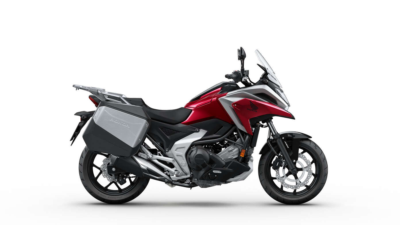 NC750X com pacote de viagem